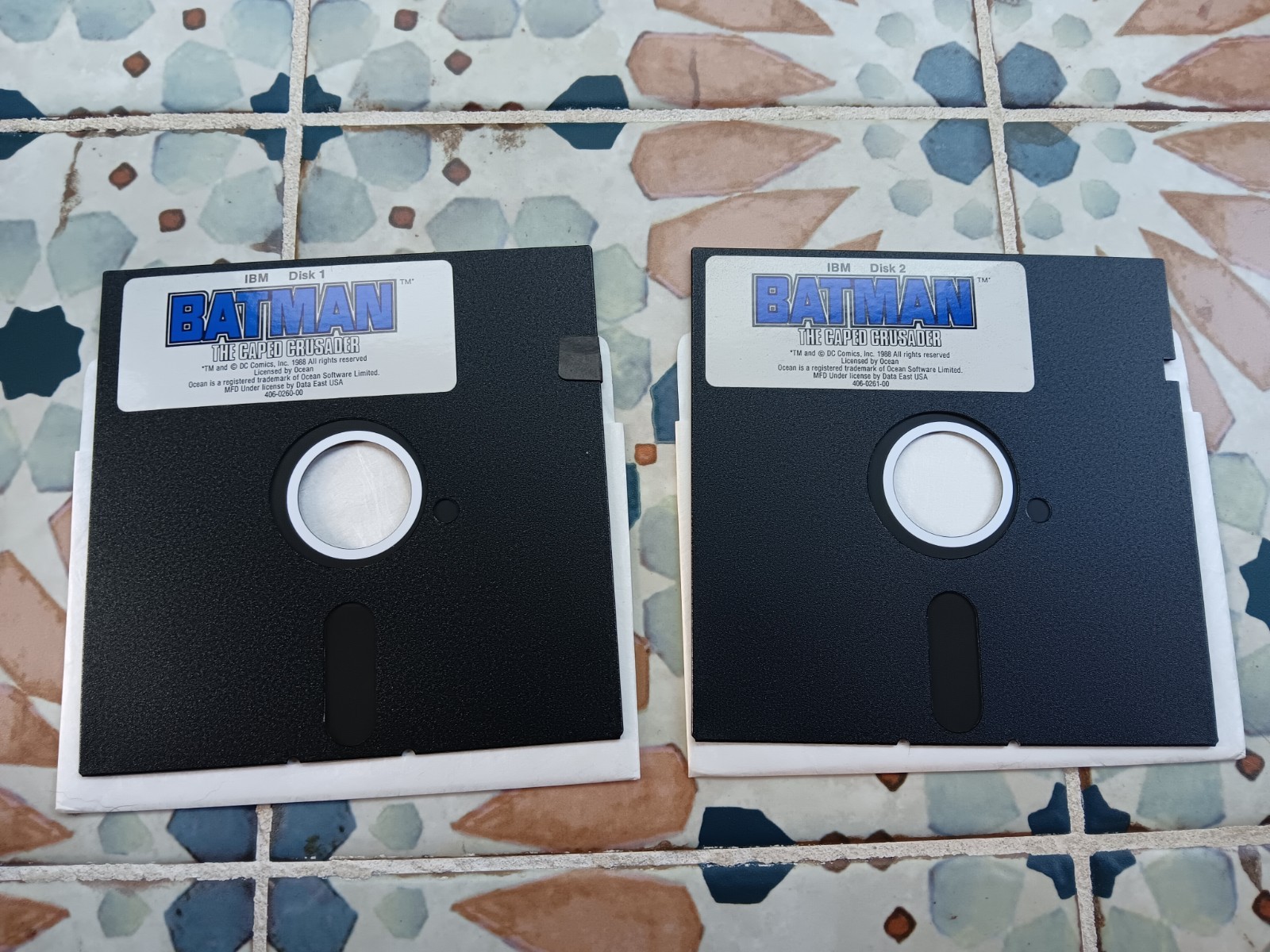 IBM Batman The Caped Crusader Computer Software Disks Only UNTESTED