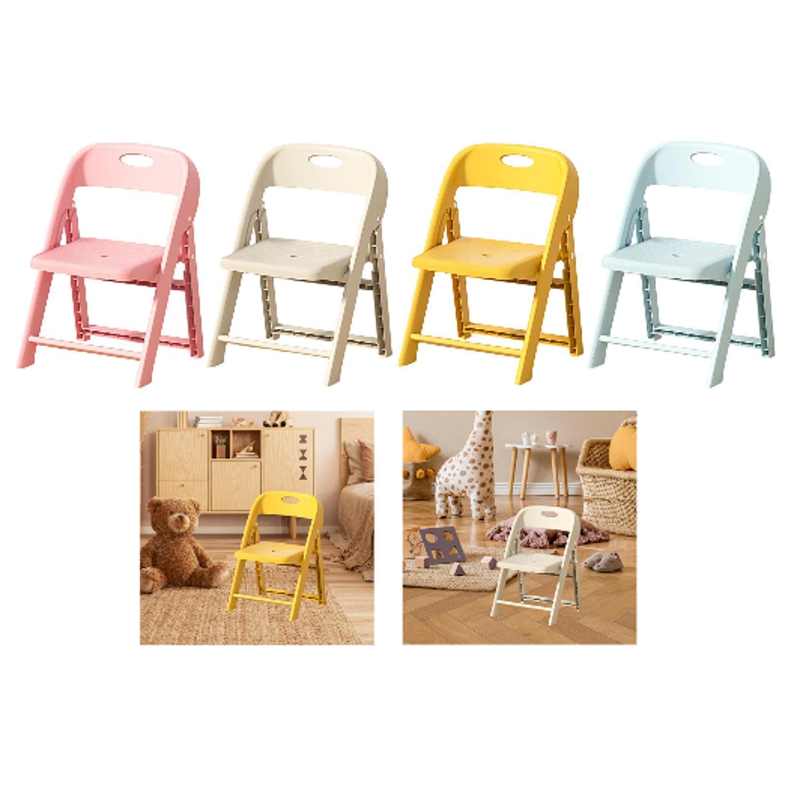 Kids Chair Anti Slip with Backrest Child Chair for Daycare School Nursery