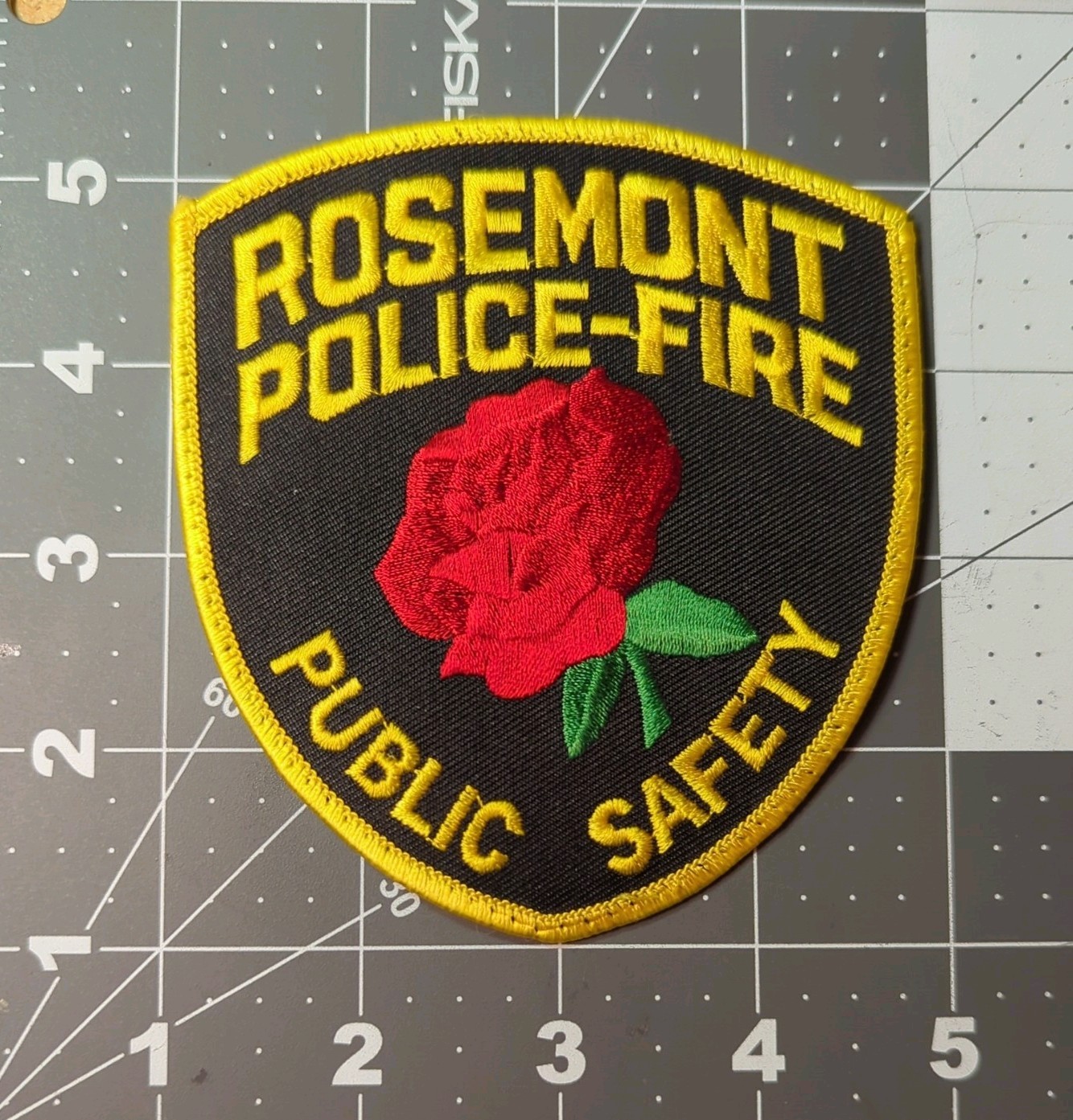 Rosemont, Illinois Police And Fire Patch