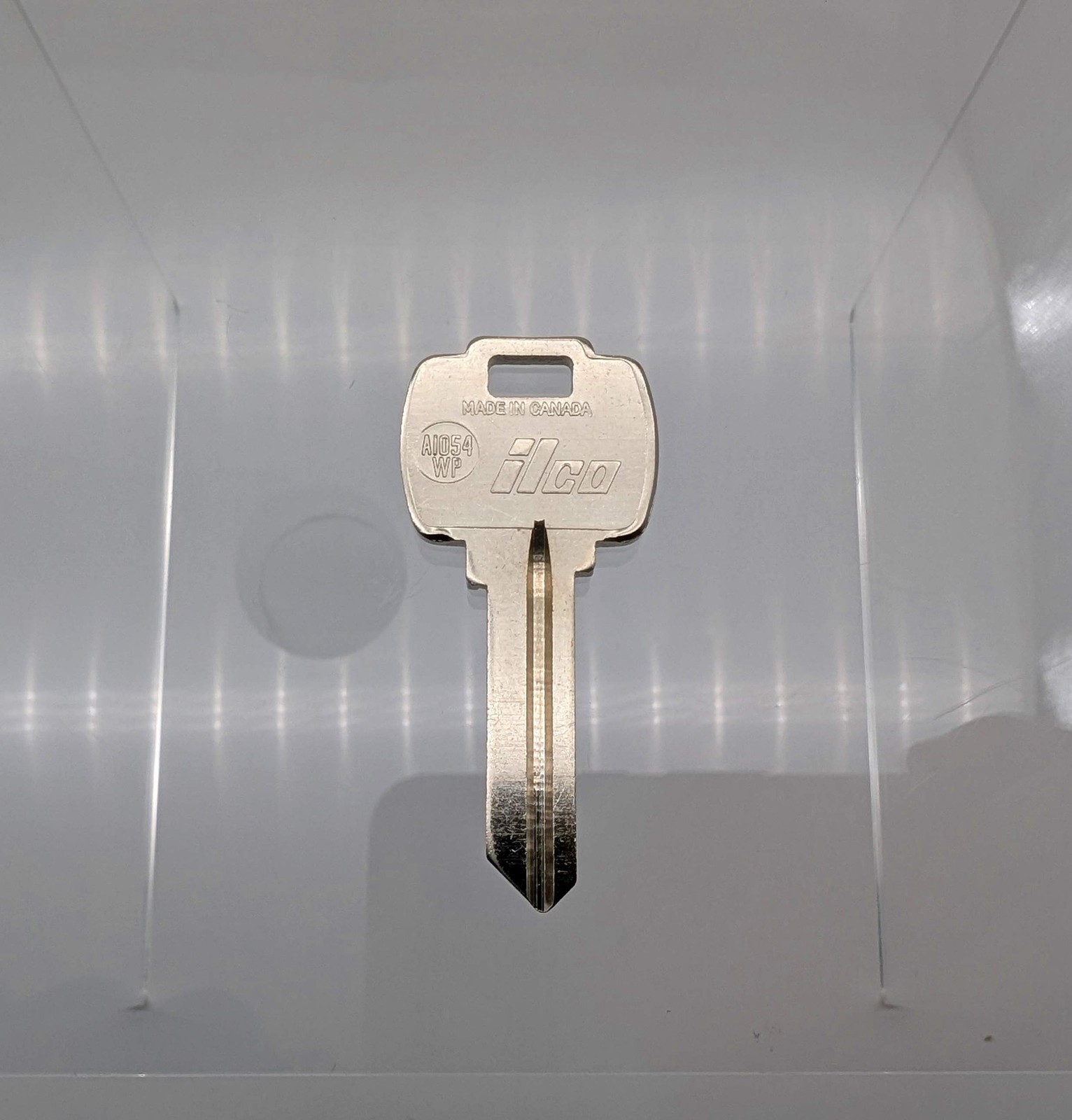 10x Ilco A1054WP Key Blanks 6 Pin Falcon Nickel Plated