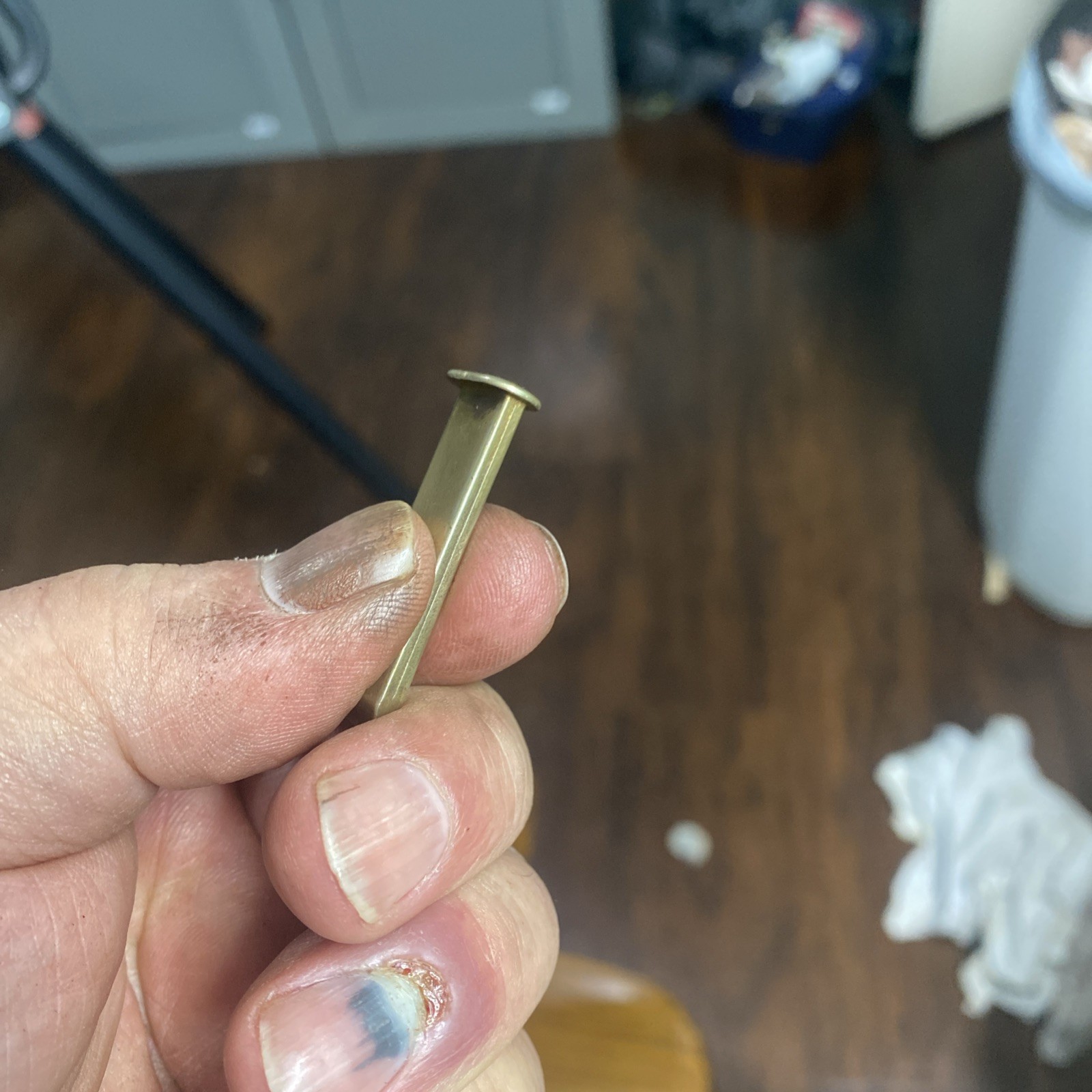 Thomas Center Arms Brass Barrel wedge/key For a Hawkins Muzzleloader.