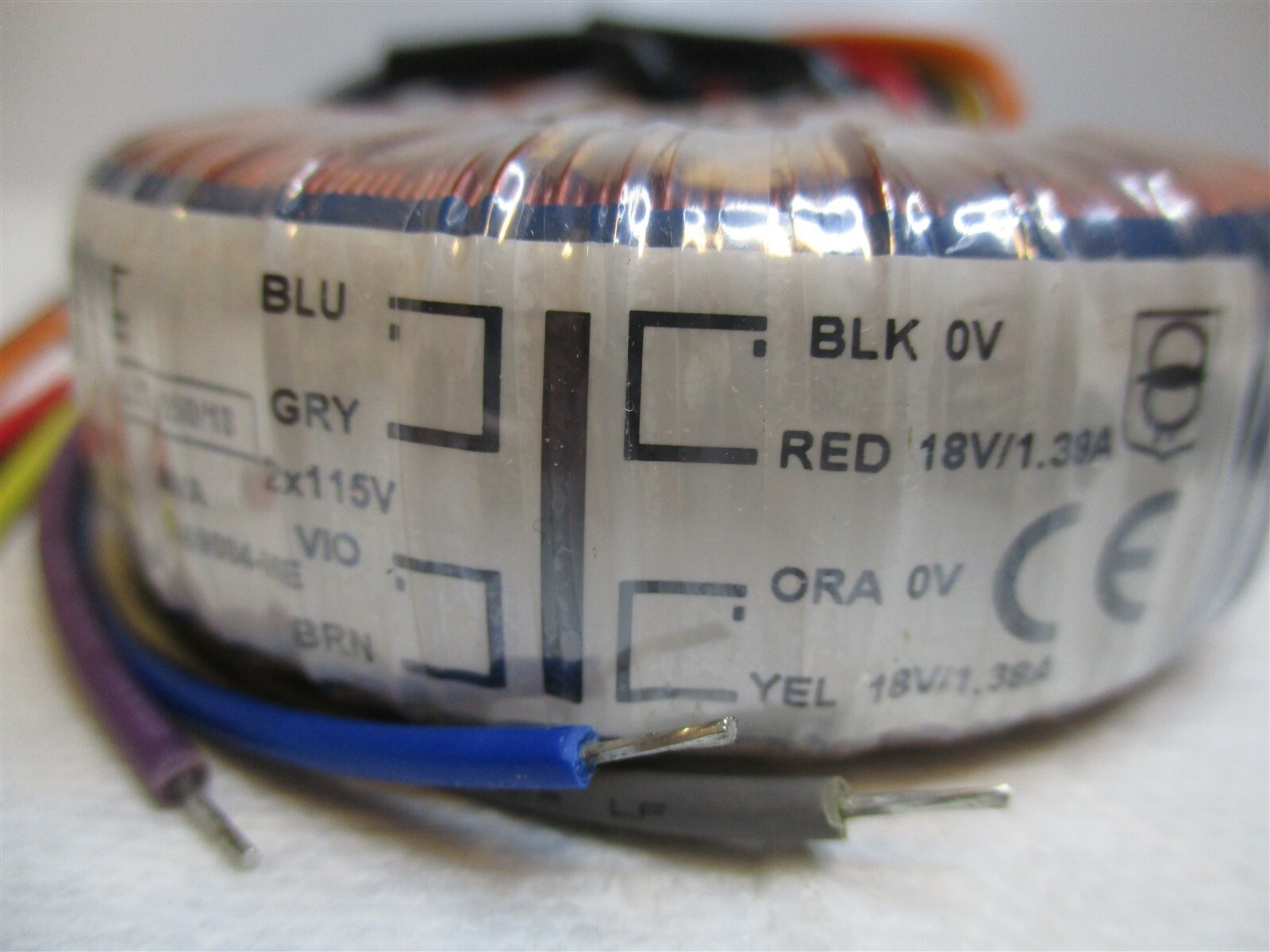 Noratel (TA050/18) Toroidal High Efficiency Mini Transformer - 50VA - 50/60Hz
