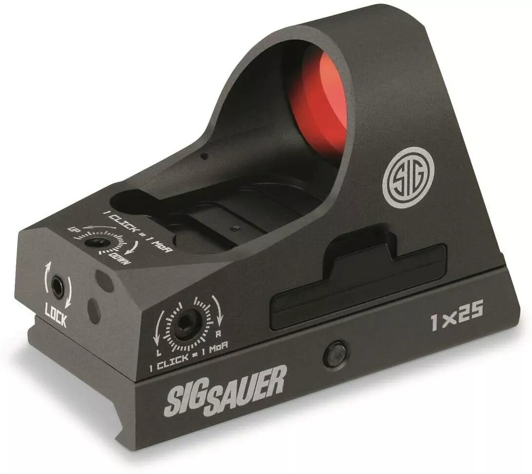 Sig Sauer ROMEO3 Red Dot Reflex Sight 1x25mm 3 MOA Graphite copy