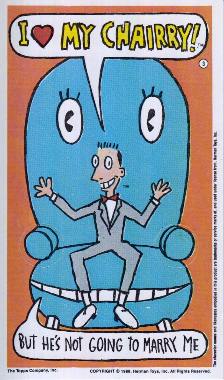 PEE WEE'S PLAYHOUSE 1988 TOPPS U PICK SINGLE ACTIVITY INSERT CHASE CARDS