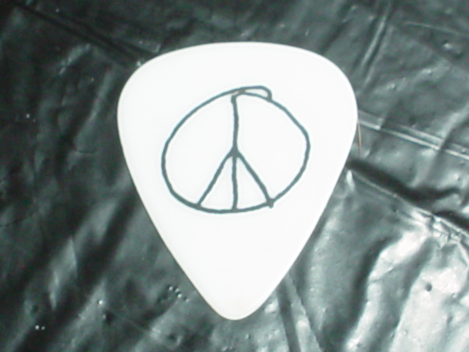 ENUFF Z'NUFF Peace Sign & Chip Signature Concert 1989 RaRe Tour GUITAR PICK