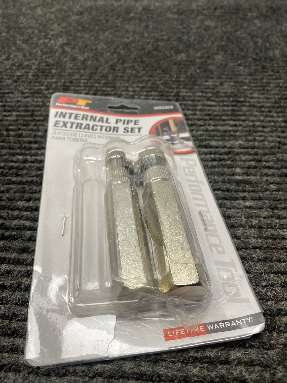 Performance Tool W83204 2 Piece Set 1/2", 3/4", Internal Pipe Extractor