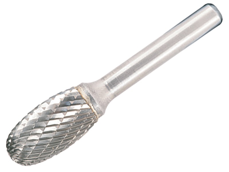 Dormer Solid Carbide Bright Rotary Burr Oval 12.7mm x 6mm DOR8091276