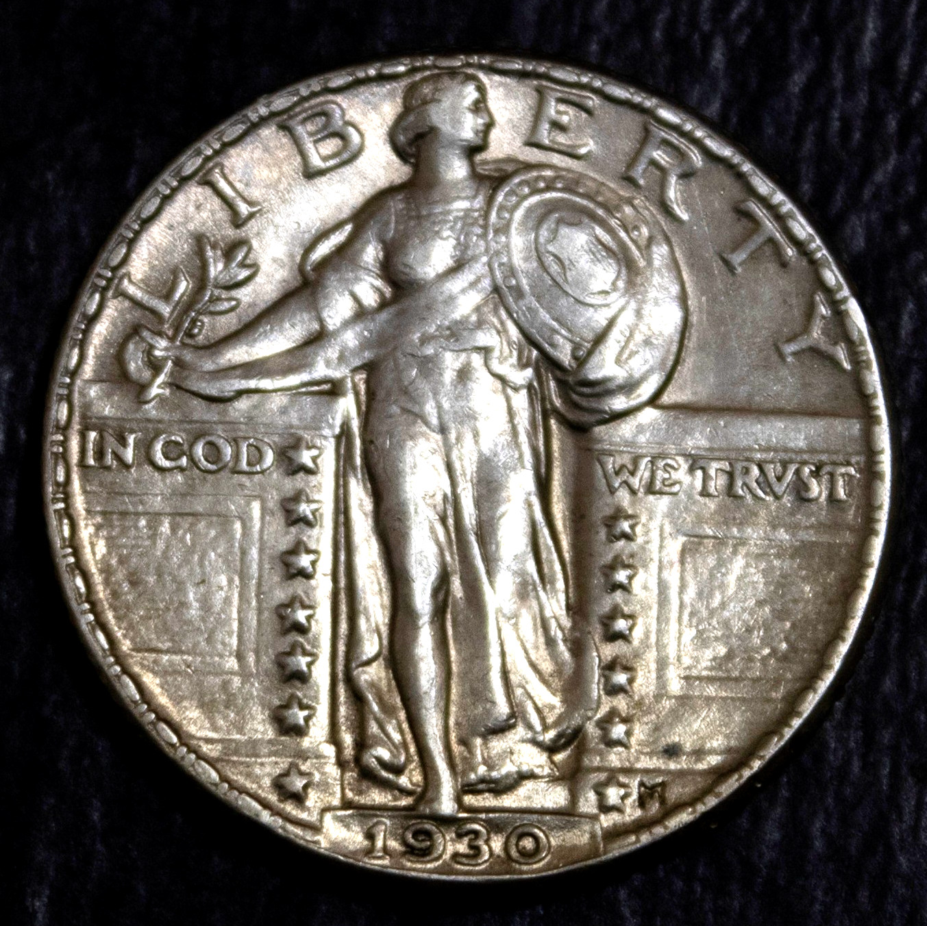 1930 Standing Liberty Quarter Choice AU............Lot 6145