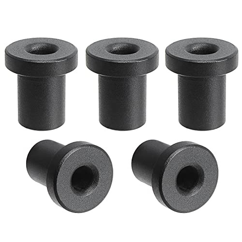 Sliding Barn Door Spacers,  1-3/8in Matte Black Spacer Replacement Sliding