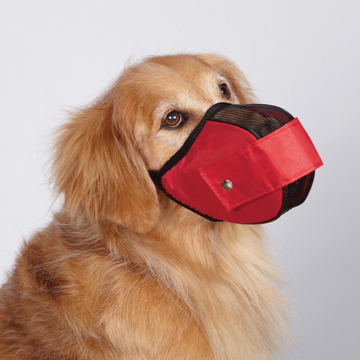 ADJUSTABLE SOFT Mesh COMFORT DOG MUZZLE-Husky,Labrador,Golden,Doberman,Shephard