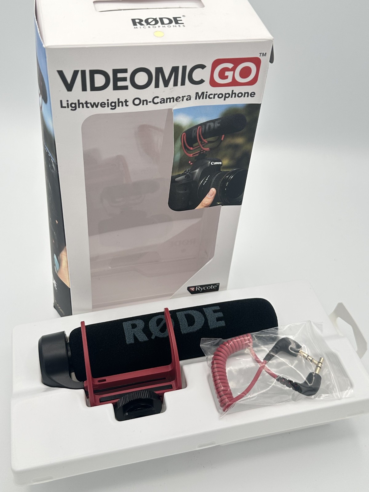 Rode VideoMic GO Handheld Wired 3.5mm Professional Microphone