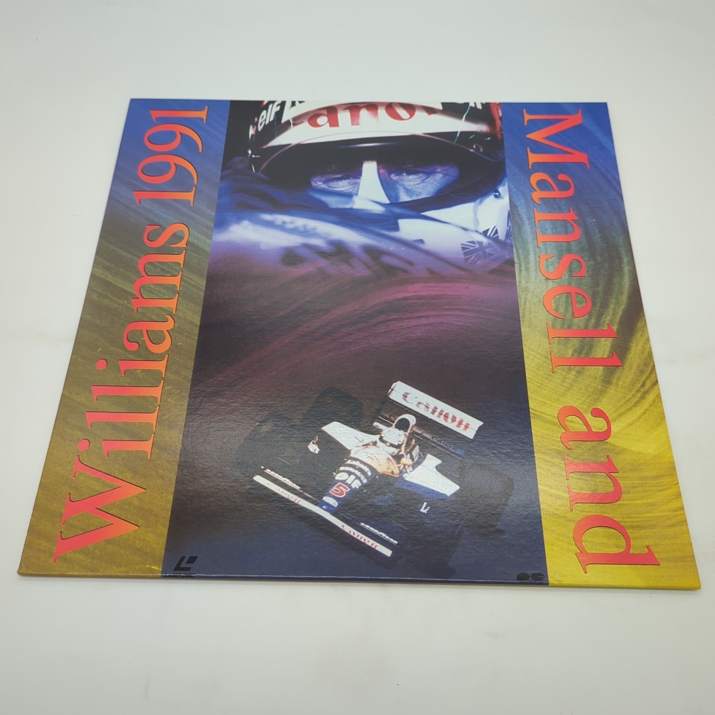 Mansell And Williams 1991 Laserdisc Japan Import PCLP-00302