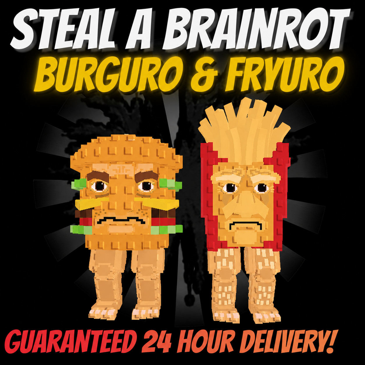 🍀Burguro and fryuro Cheapest SAB – Steal a Brainrot - roblox⚡Fast Delivery