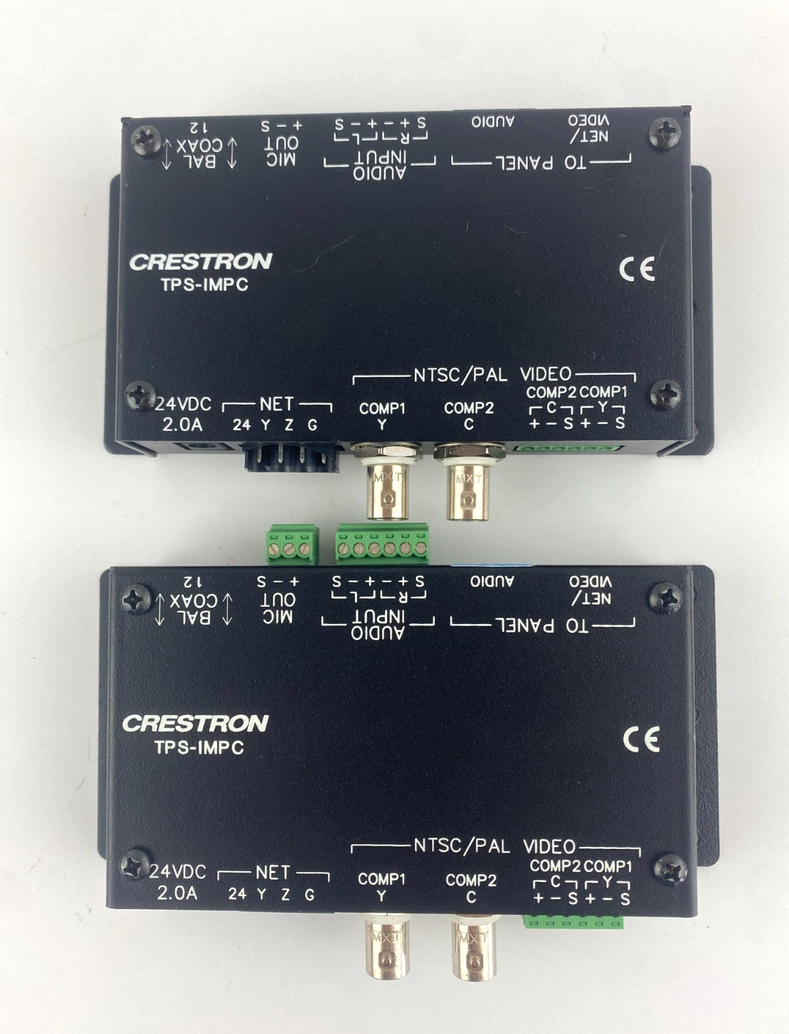 Crestron TPS-IMPC Interface Module for TPS-3000/4000/5000/6000, Lot of 2
