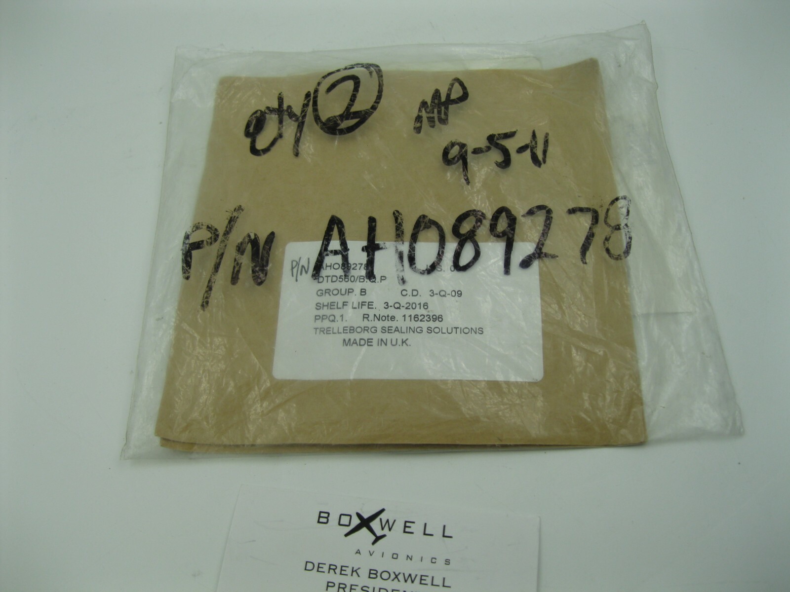 Trelleborg Sealing Solutions Seal AHO89278