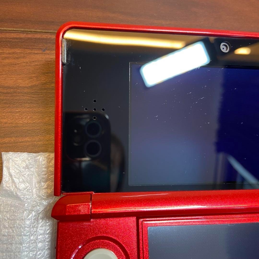 Nintendo 3DS console, Metallic Red (4139) From Japan