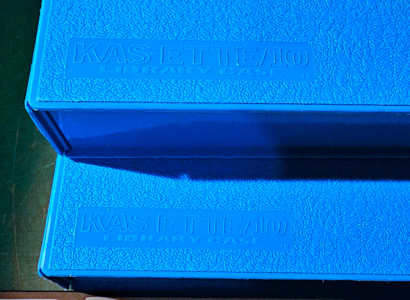 (2) Kas-Ette/10 Library Cases + (25) Used 8" Floppy Disks