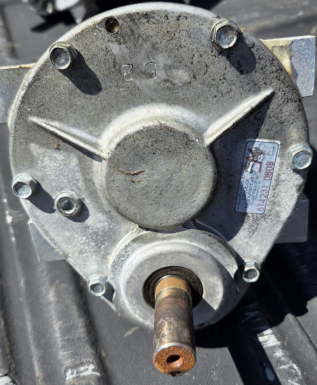 Stoelting 614231 Speed Reducer, 5.2:1 Reduction Tested Off 237R-109G