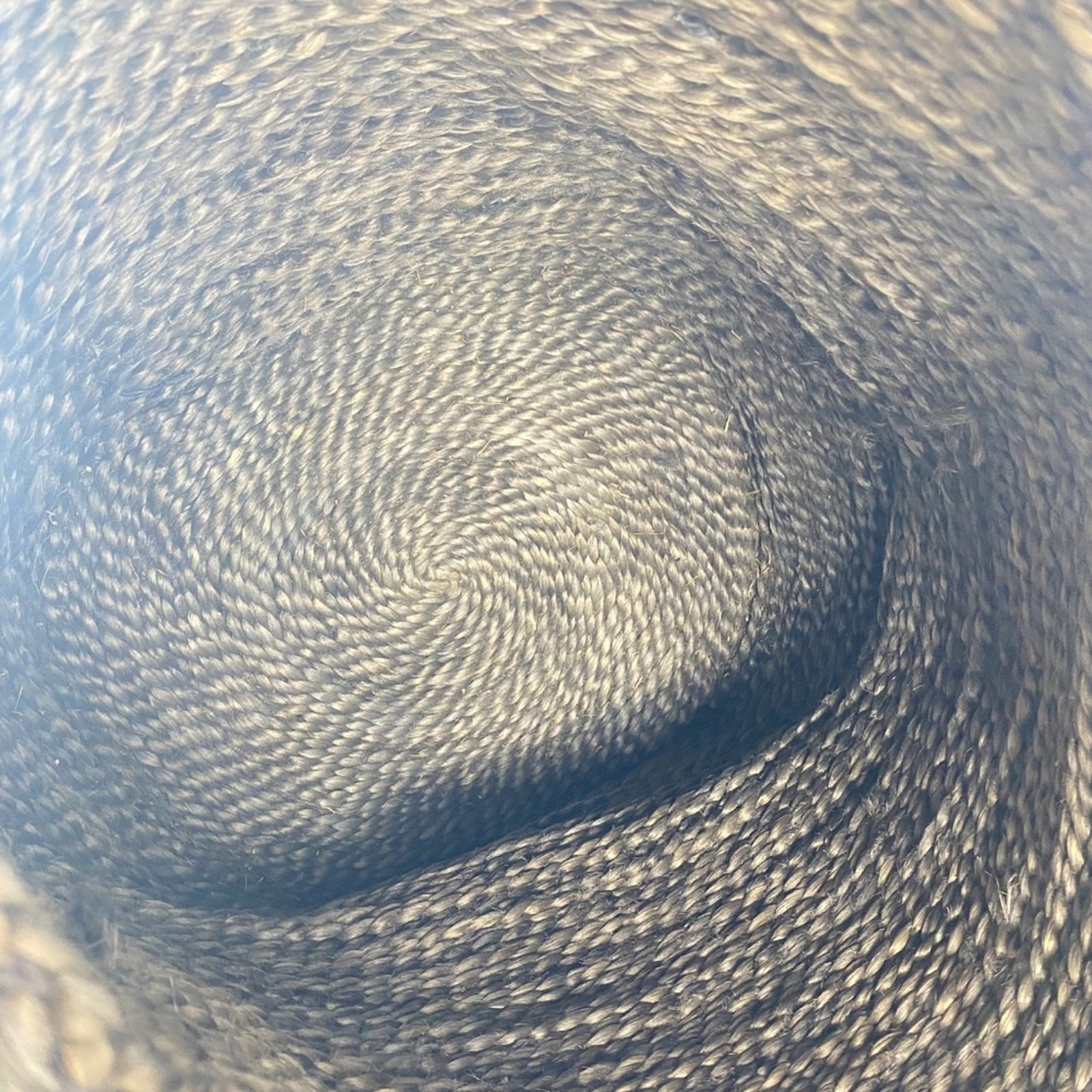 Handwoven Charcoal Jute Basket Storage