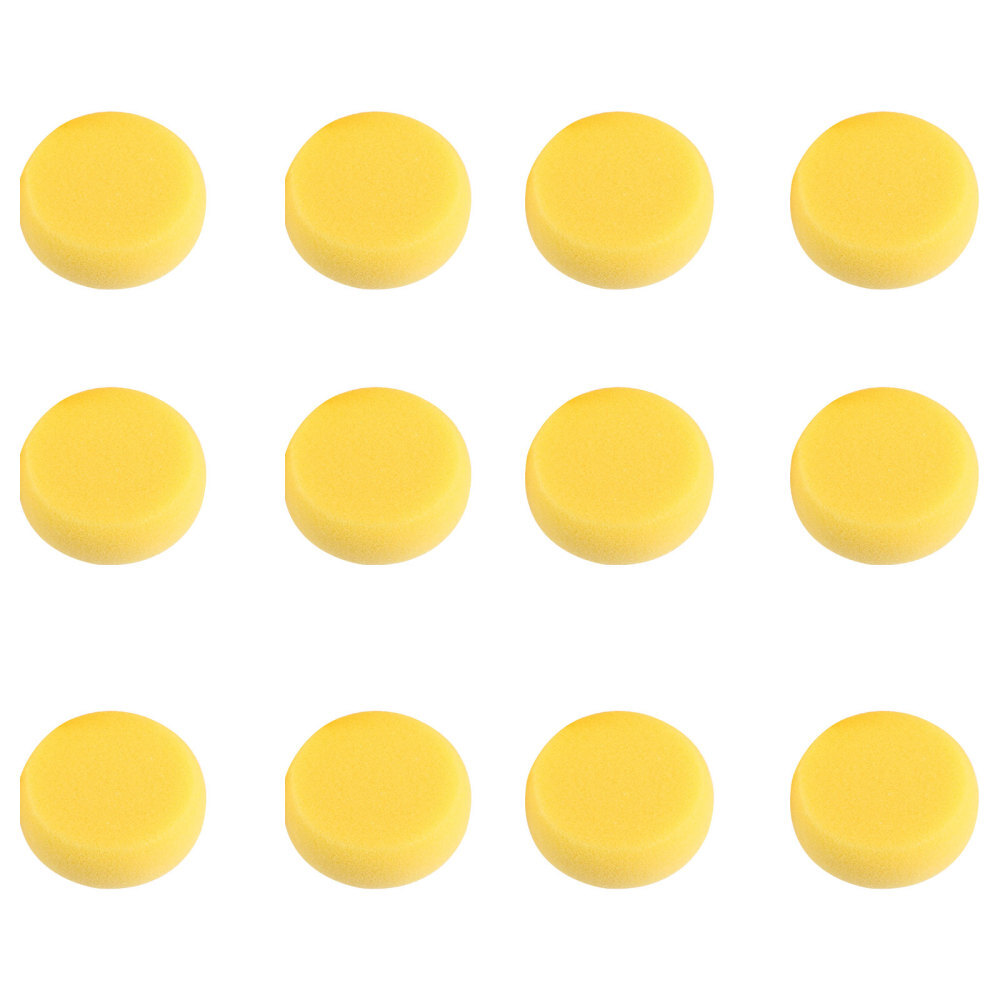 12pc Watercolor Artist Sponges for Painting Crafts Pottery Sponge Round Bath