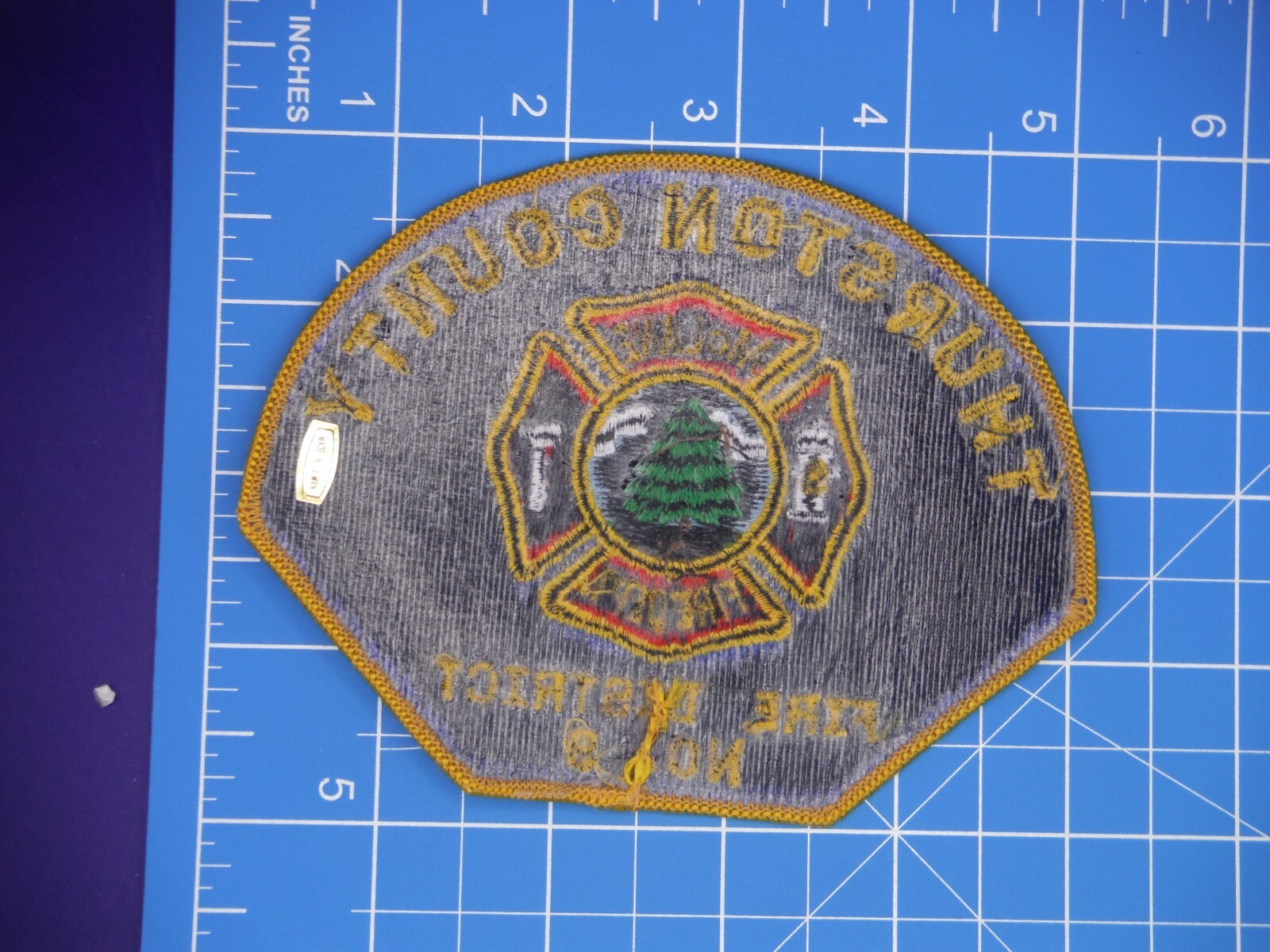 Thurston County Washington Fire District 9 patch-Bin A