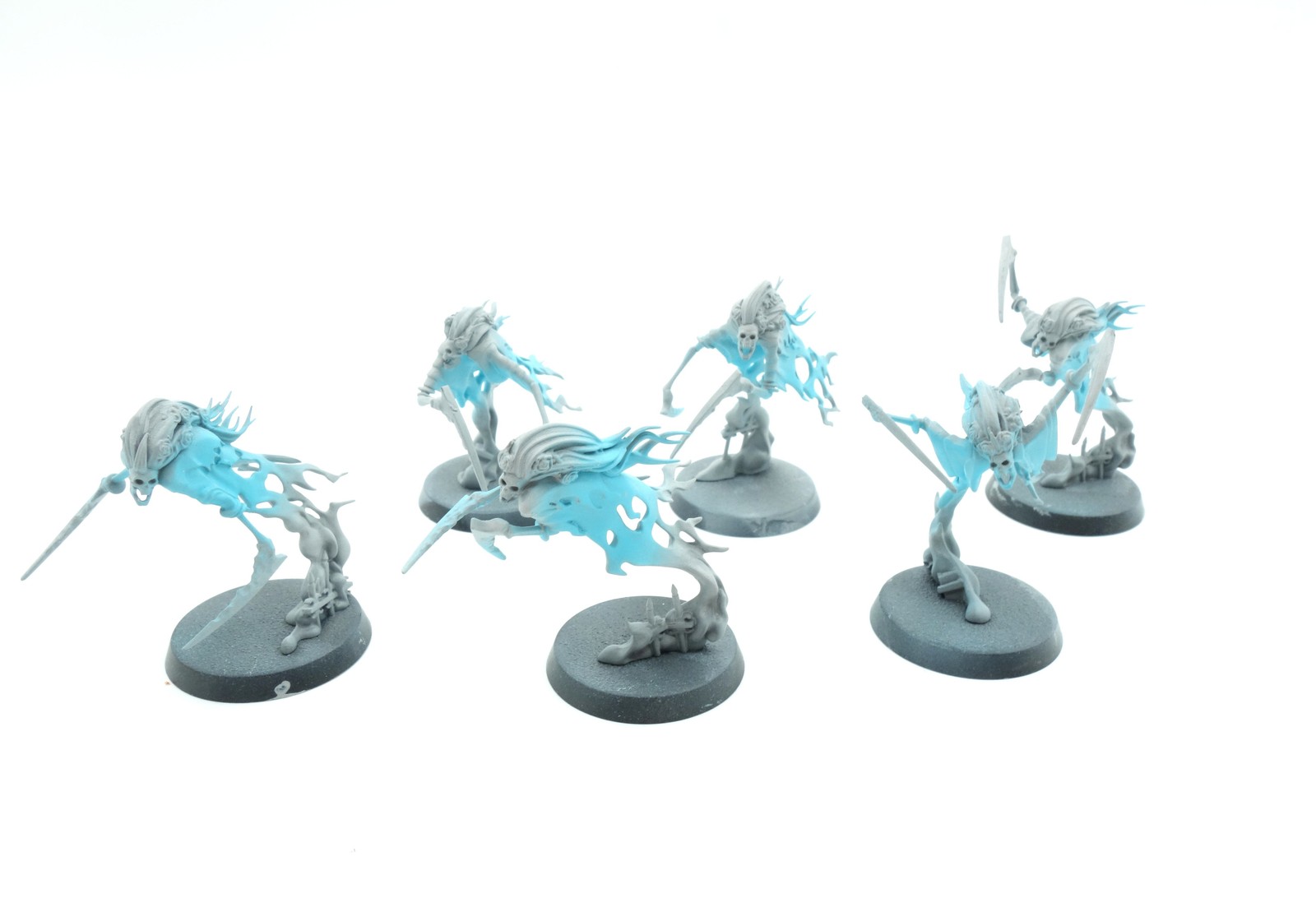 Dreadscythe Harridans [x10] Nighthaunt [Warhammer Age of Sigmar] Primed