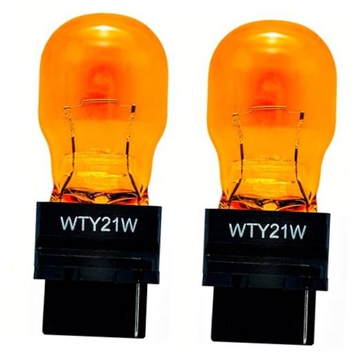 WTY21W Halogen Bulb 12V Amber Rear Turn Signal Lights OEM Replacement Plug and