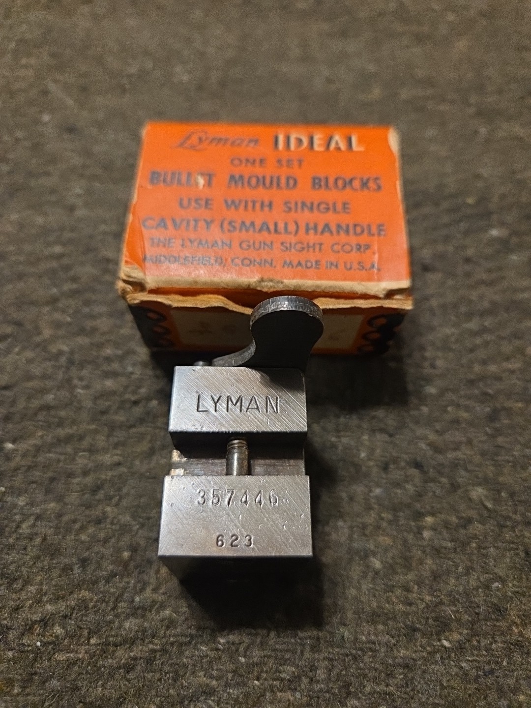 Lyman Bullet Casting Mold for 38 Spec/357 Magnum #357446 162gr