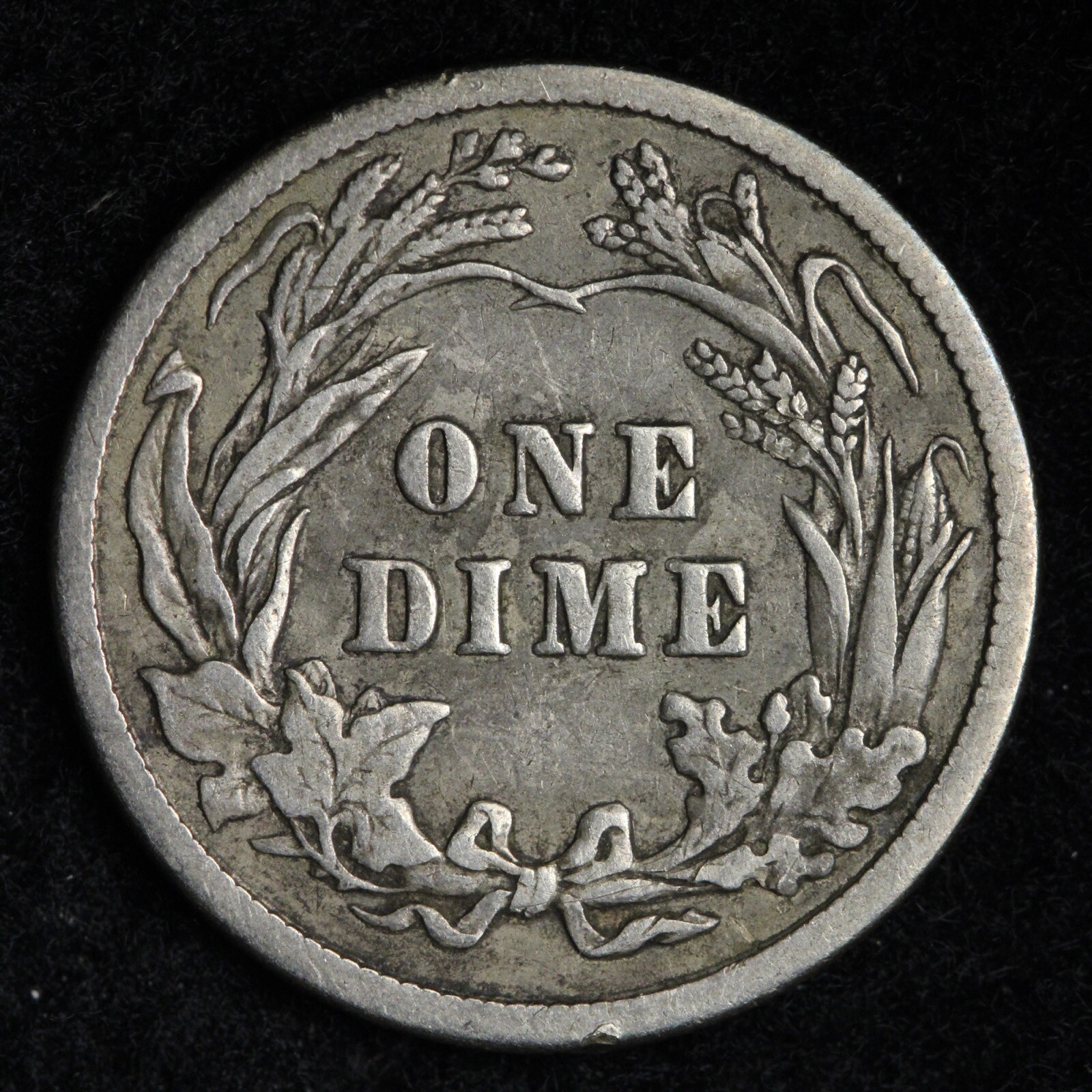 1906 Barber Silver Dime CHOICE XF E255 RQH