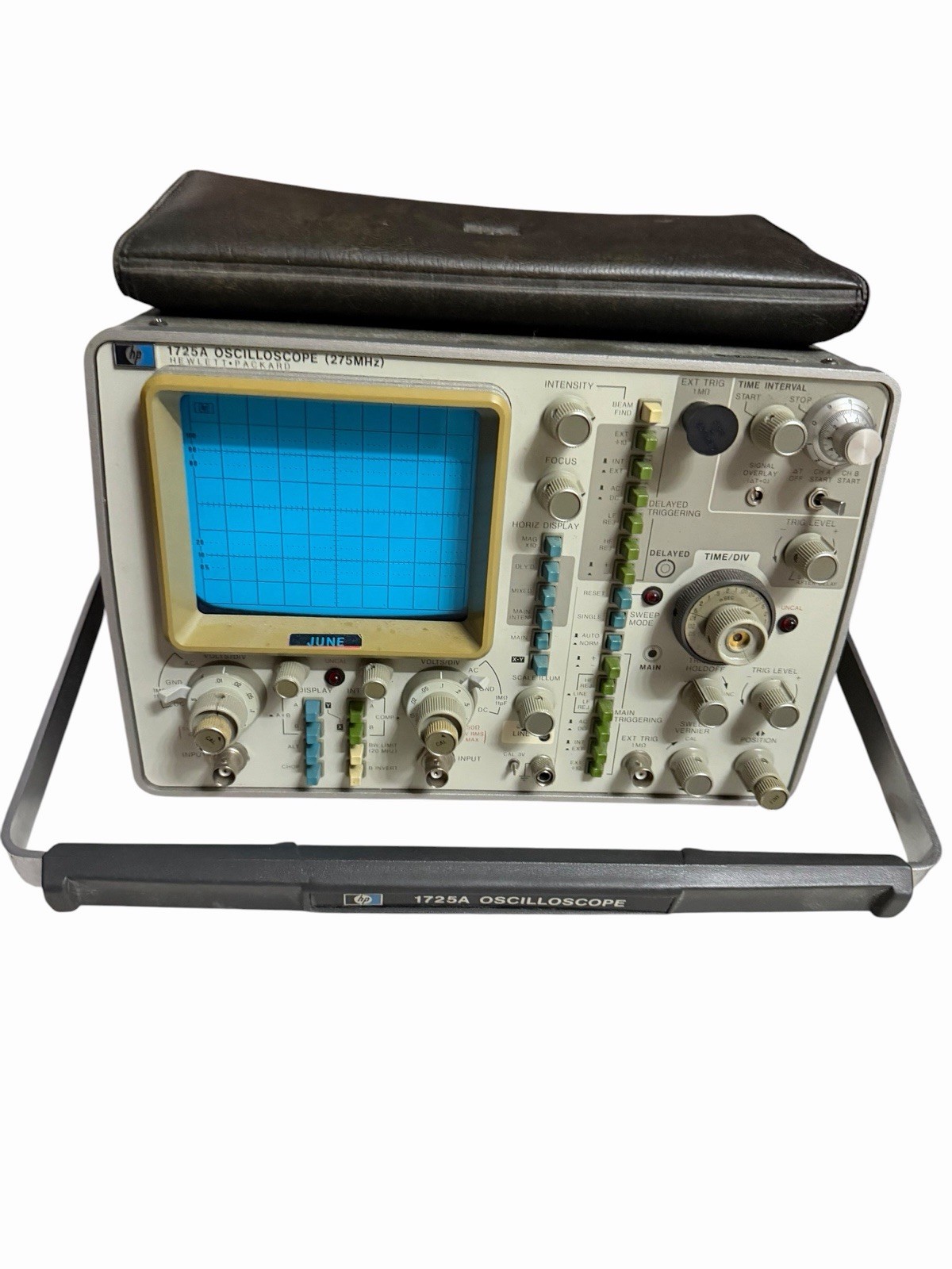 Hewlett Packard HP 1725A 275 MHz Dual Channel Storage Oscilloscope NO POWER
