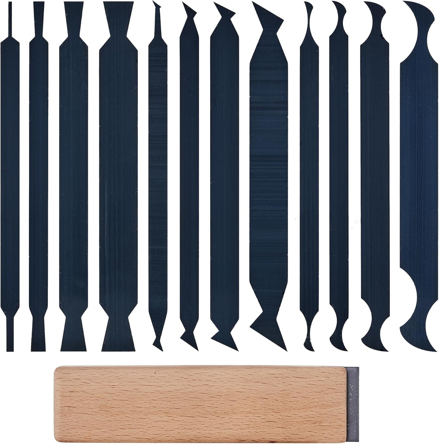 New Cabinet Scraper Cards and Burnisher Blue