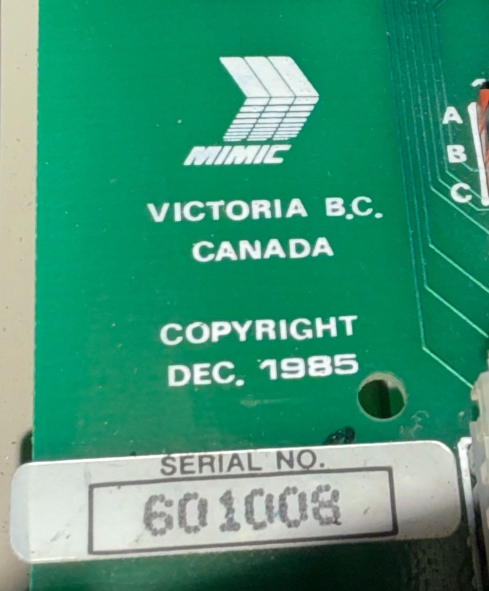 Very Rare Mimic Systems Spartan Apple II+ Plus & Commodore 64 Silver Label SB