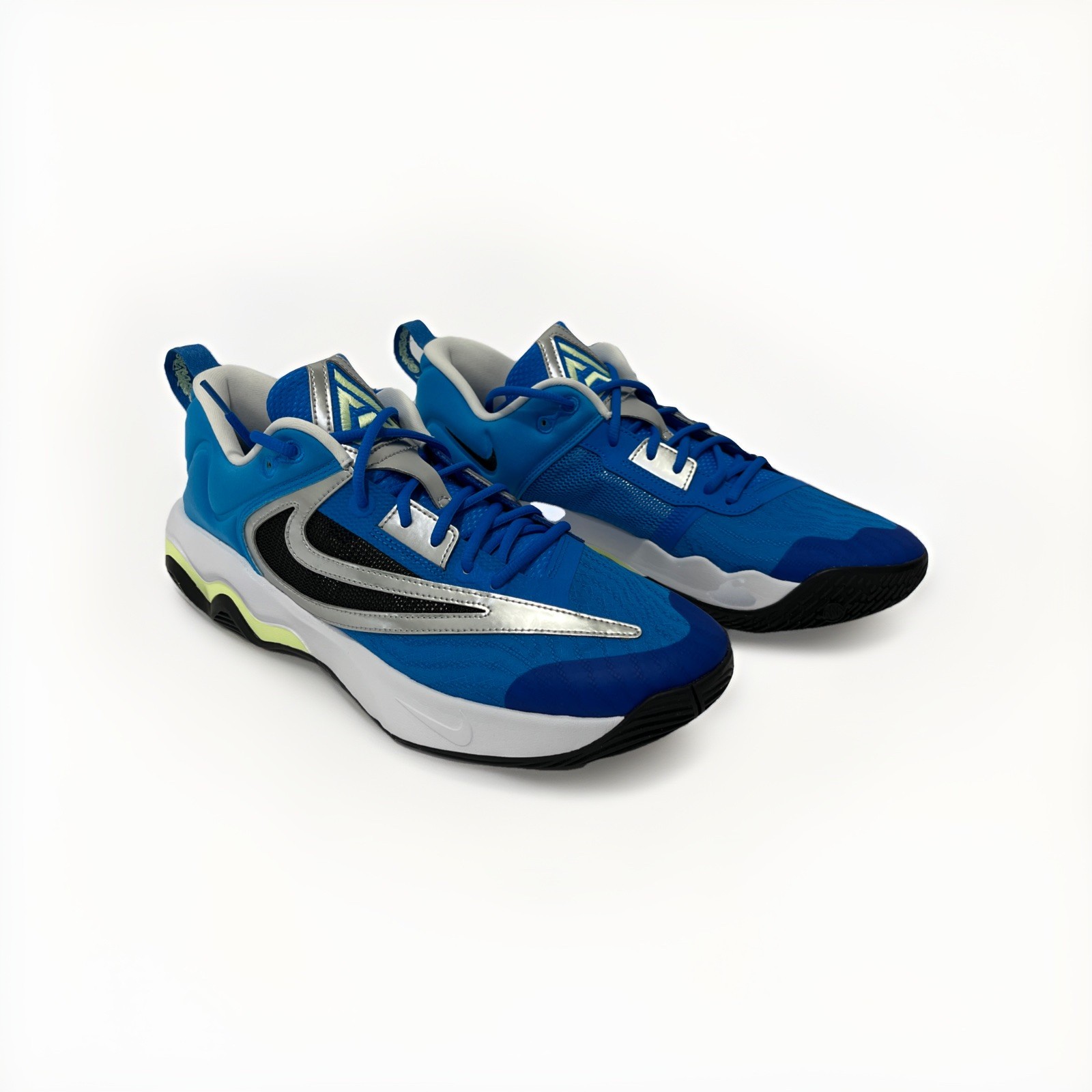Nike Men's Size 12 Giannis Immortality 3 Basketball Shoes DZ7533-400 Blue NEW
