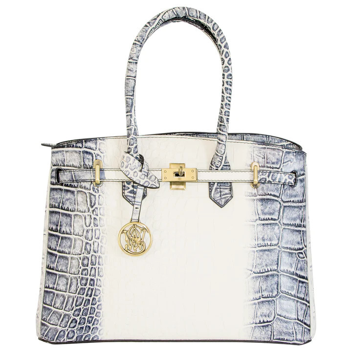 S & W Croco Leather CCW Handbag