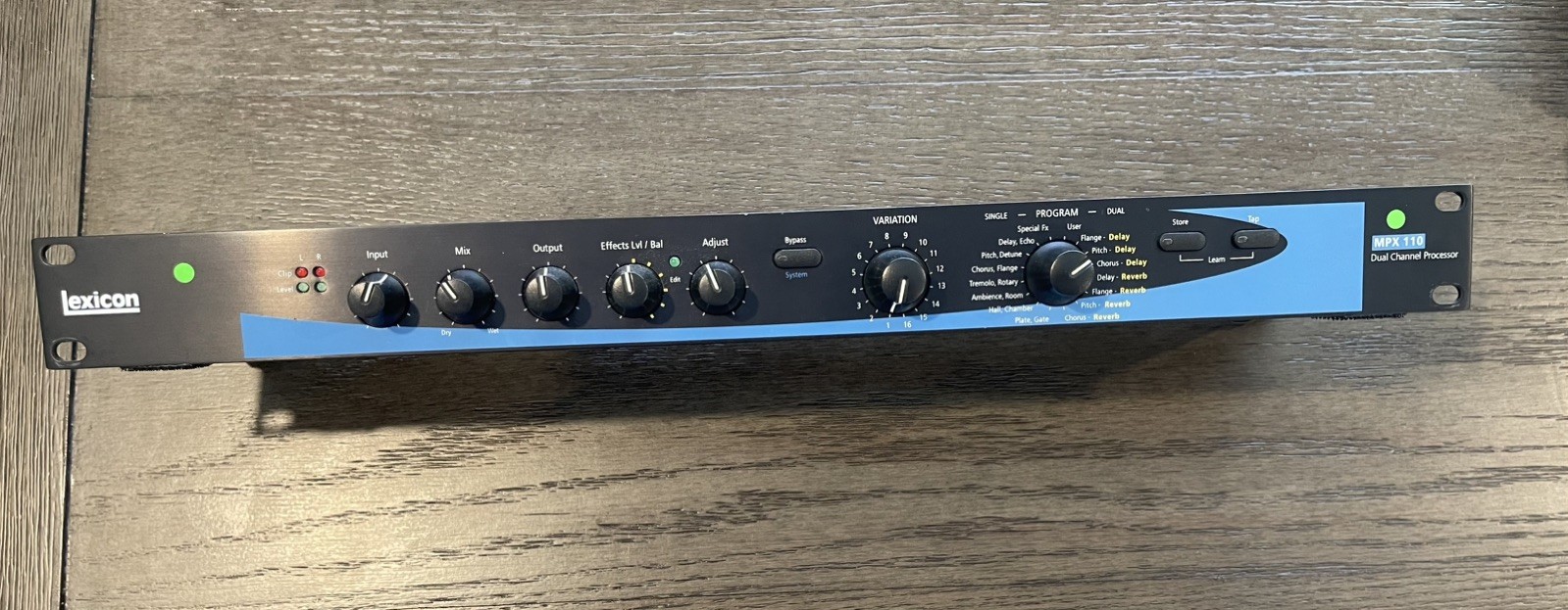 Lexicon MPX 110 Stereo FX Unit w/ AC Adapter (FULLY TESTED)