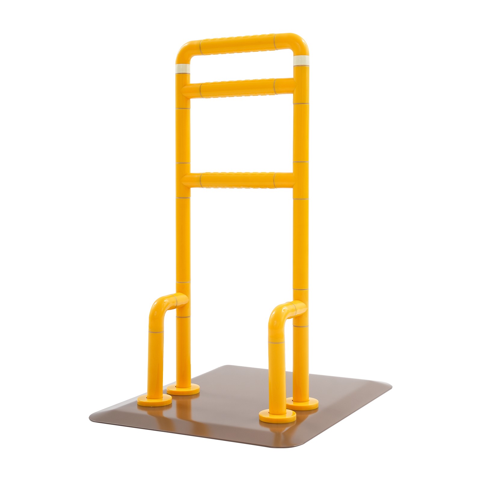 3-Level Stand Assist Handrail Floor Mount Yellow for Bed & Sofa