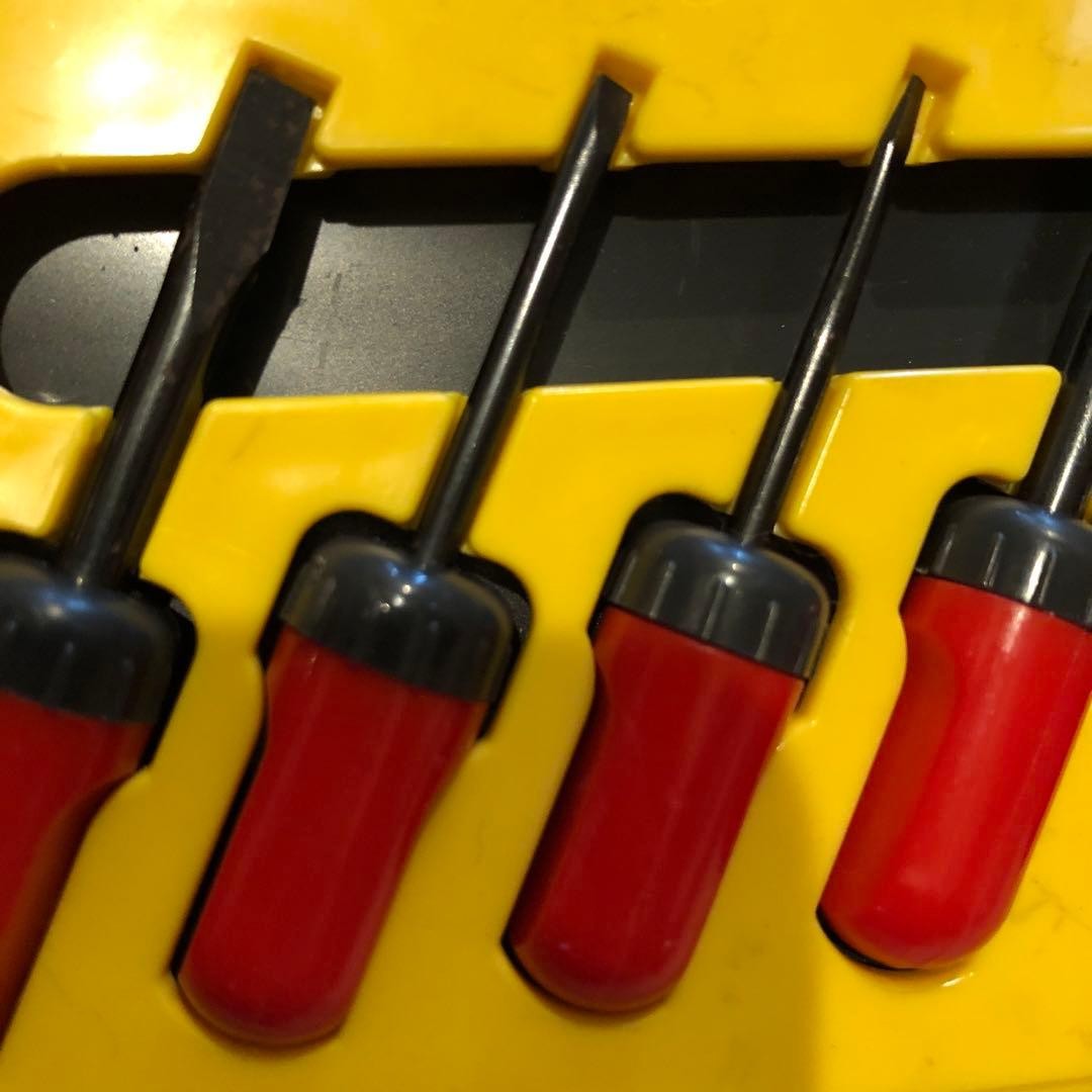 Carpenter-Club Mini-6 Screwdriver Set 6 pcs Used Includes Tips