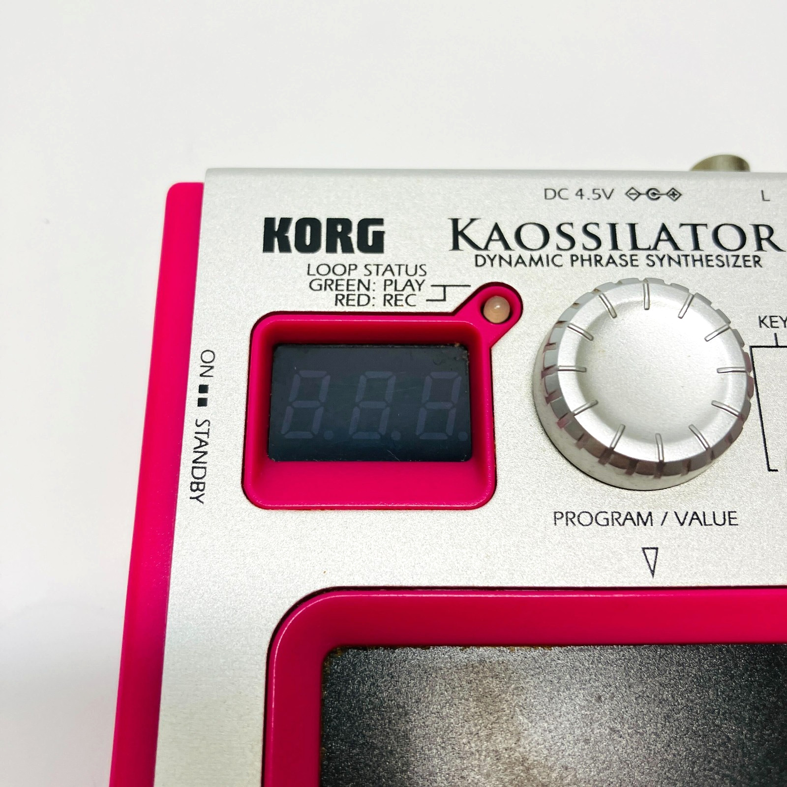 KORG KAOSSILATOR KO-1 Pink Limited Model Touchpad Synth Looper Effector LED