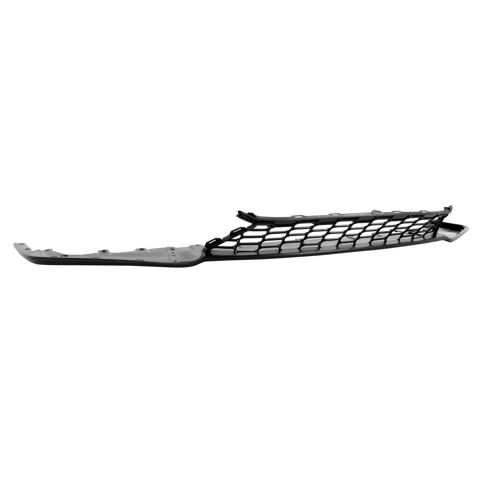 Front Bumper Grille Textured Black Plastic For 2017-2019 Honda Civic Hatchback