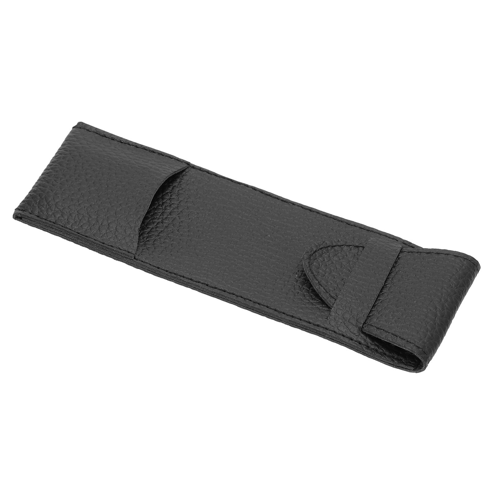 PU Leather Case Dart Wallet Pouch with Stand Holds 3 Darts Tips, Black