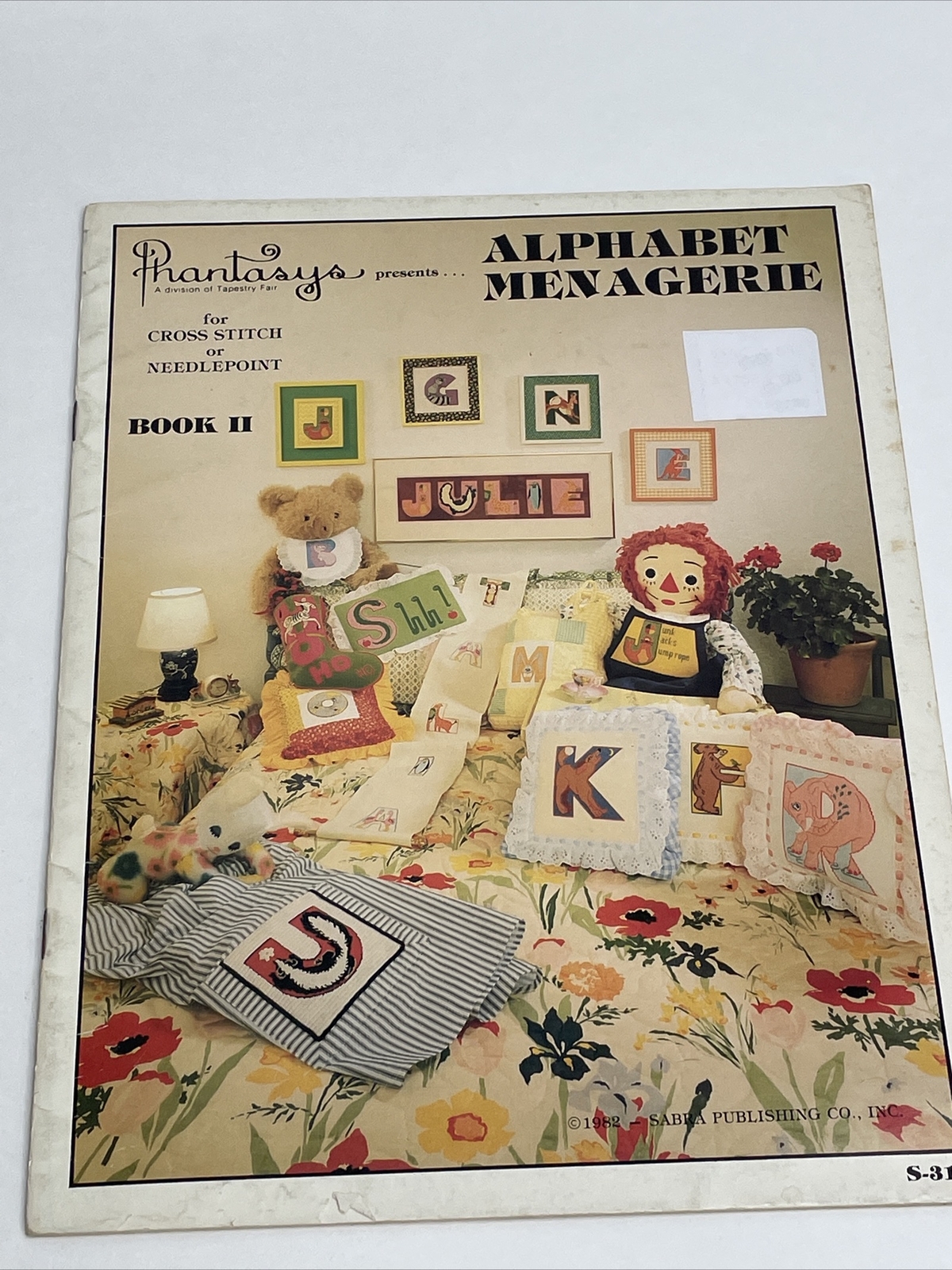 Phantasys Presents Alphabet Menagerie Animals  Cross Stitch Pattern