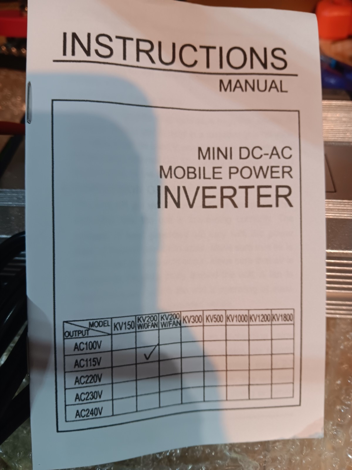 Pummel Drive Mini DC-AC Mobile Power Inverter