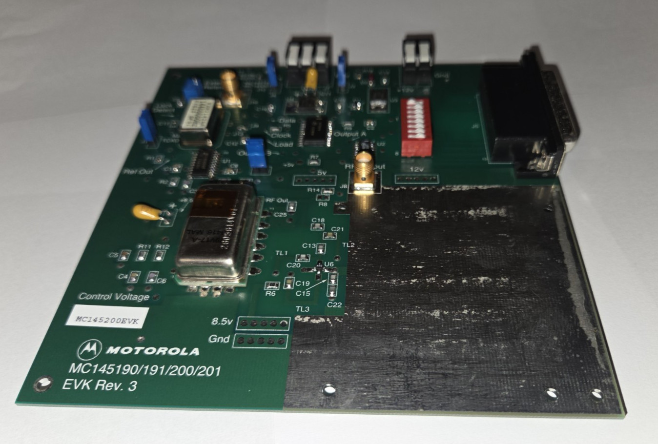 Motorola MC145200 EVK Rev 3 Evaluation Board MC145200F NOS