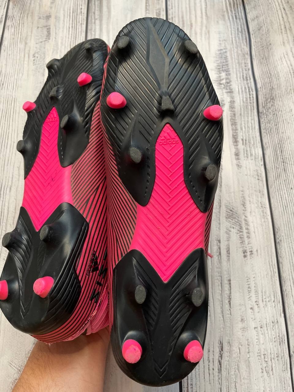 Soccer Football Cleats Adidas Nemezis 19.1 FG US 9 1/2 UK 9