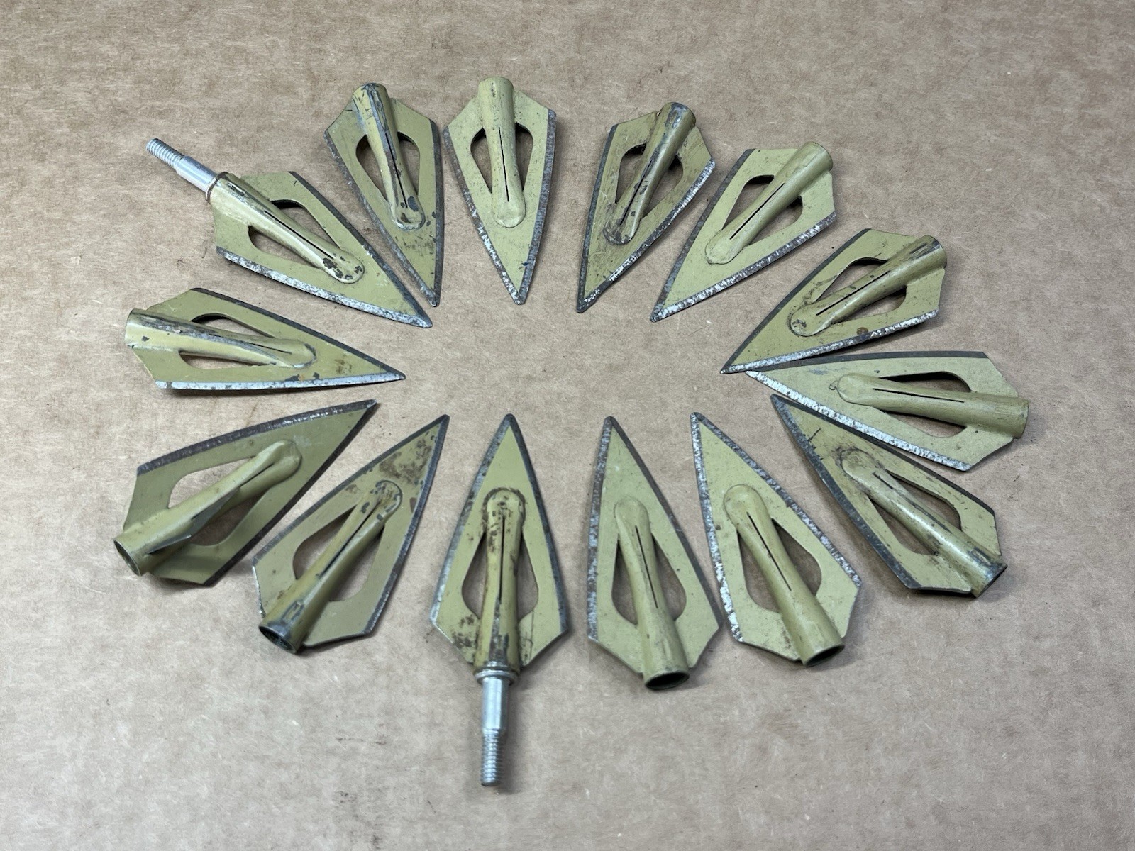 Fred Bear Razorhead Aarowhead Broadhead Vintage 14 Lot 1 Bleeder