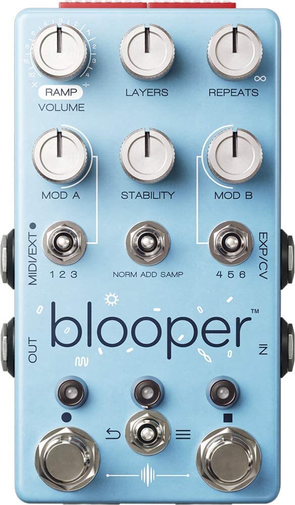 Chase Bliss Audio blooper Creative Looping DeviceGuitar Effects Pedal