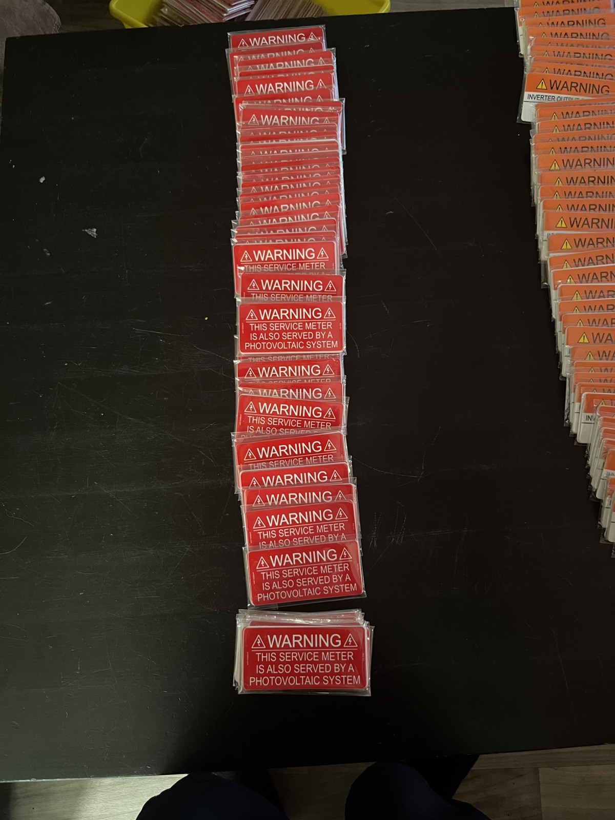 Solar stickers