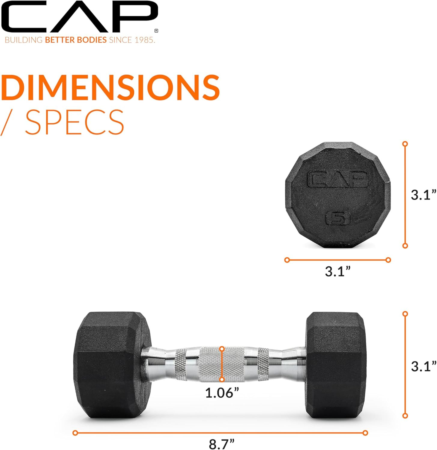 Coated Dumbbell Weight | Multiple Options
