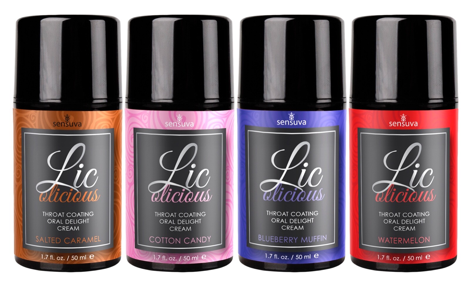Oral Throat Coating Cream LIC-O-LICIOUS  Deep Throat Delight Choose Flavor 1.7oz