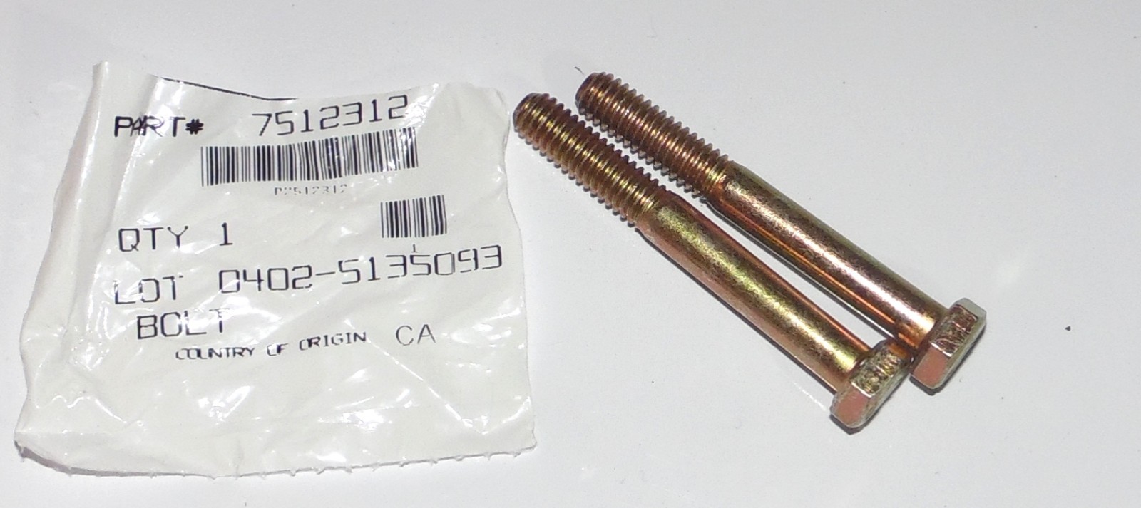 POLARIS PURE OEM NOS SNOWMOBILE BRAKE CHAINCASE SCREW PACK OF FOUR (4) 7512312